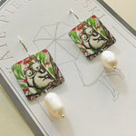 Aluminium Original Art Earrings
