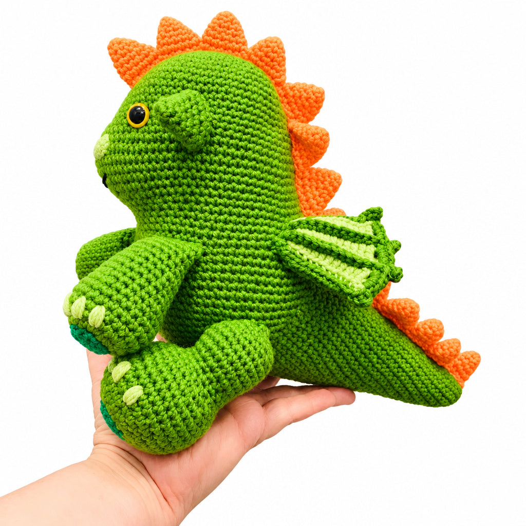 Dinosaur Godzilla Crochet Toy