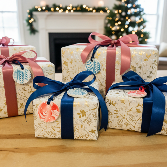 Ceramic Christmas Gift Tag