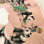 Reusable Eco Sustainable Bunting Flag Nursery Bedroom Wall Decoration - Vintage Pet Panda
