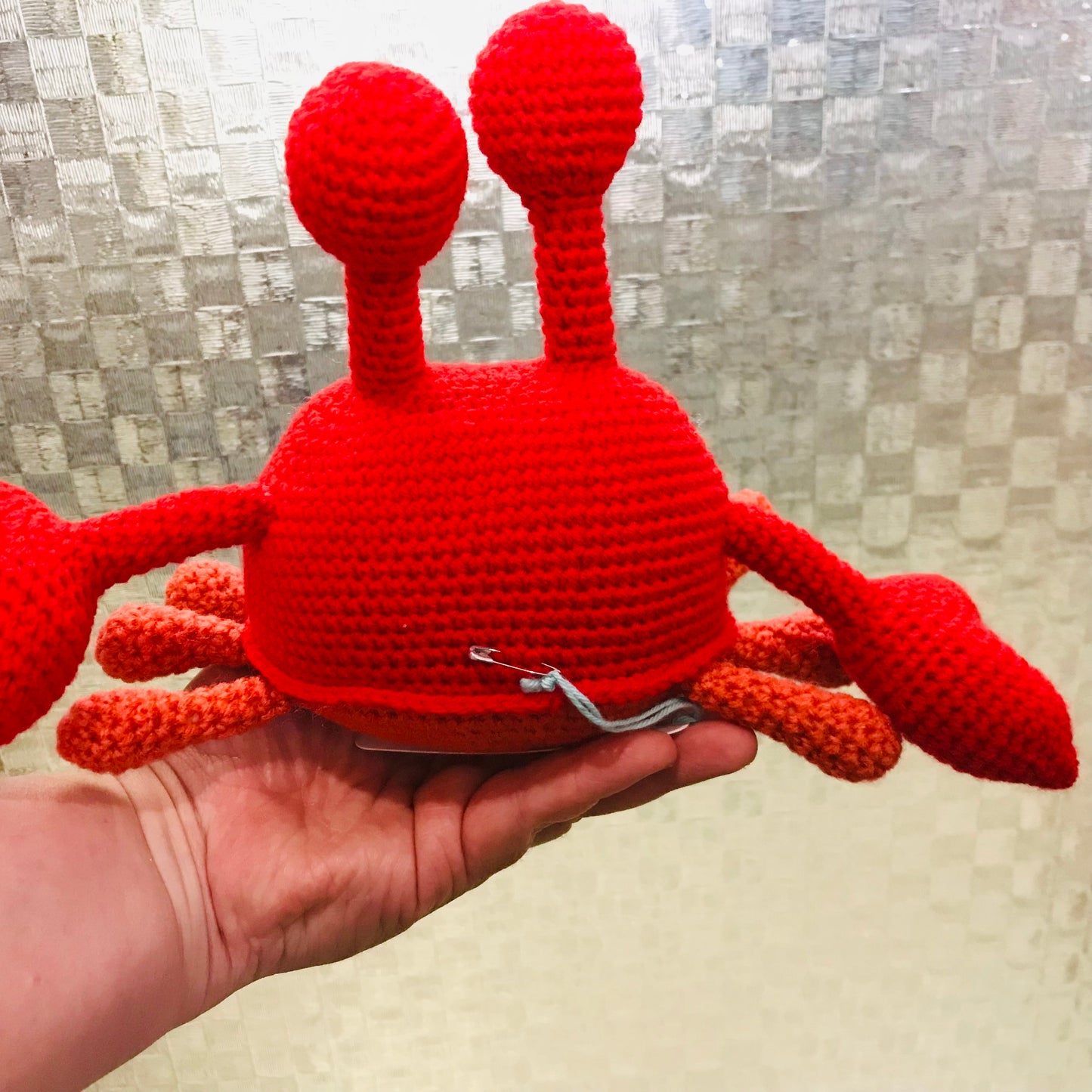 Crab Crochet Toy