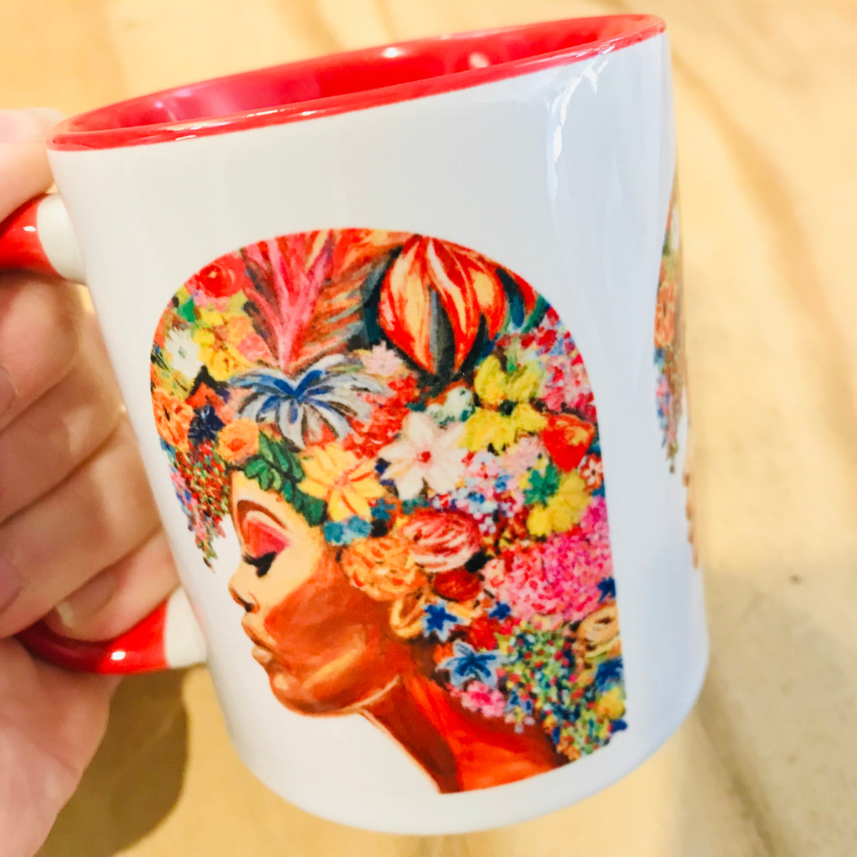 Ceramic Mug - Melissa Baldrey Brown art
