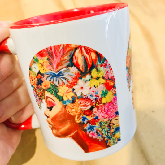 Ceramic Mug - Melissa Baldrey Brown art