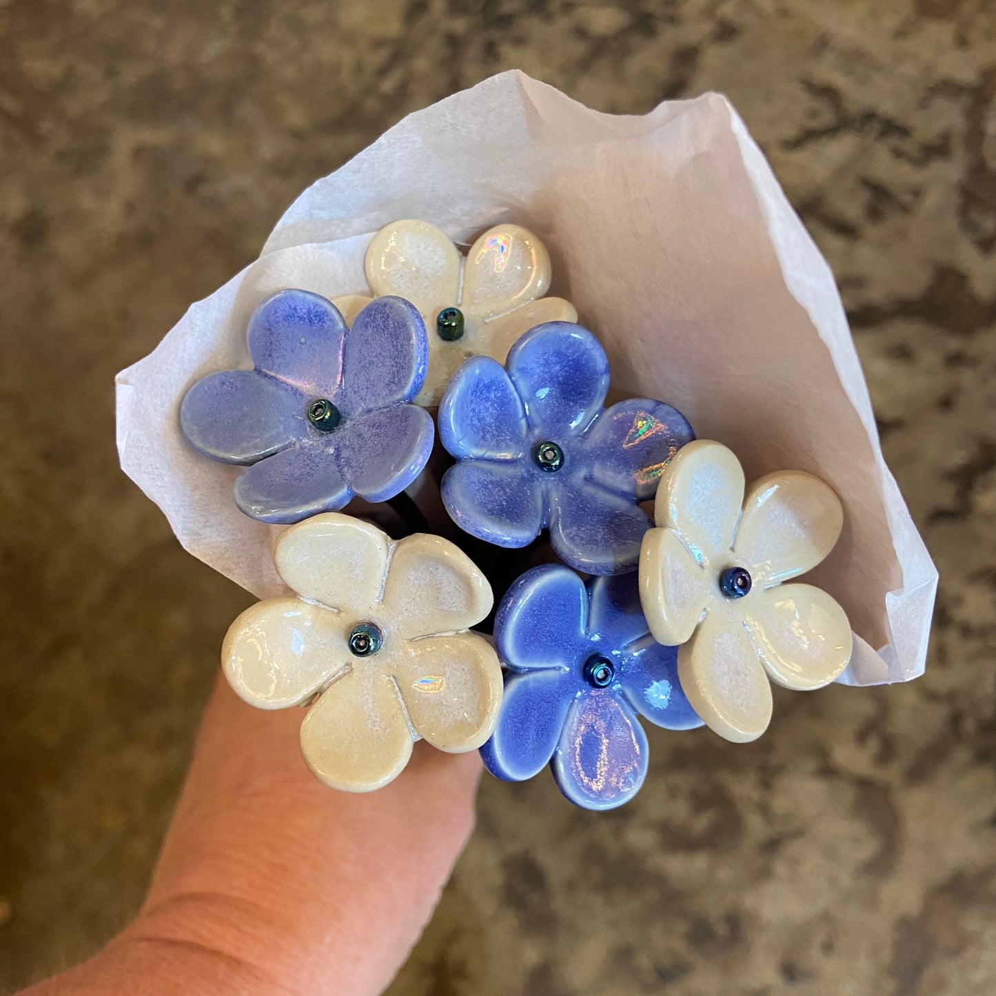 Handthrown Ceramic Forever Posies