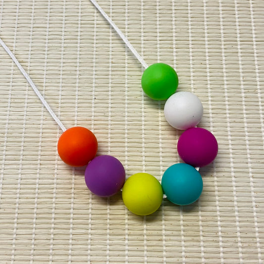 Silicone Necklaces (round beads)