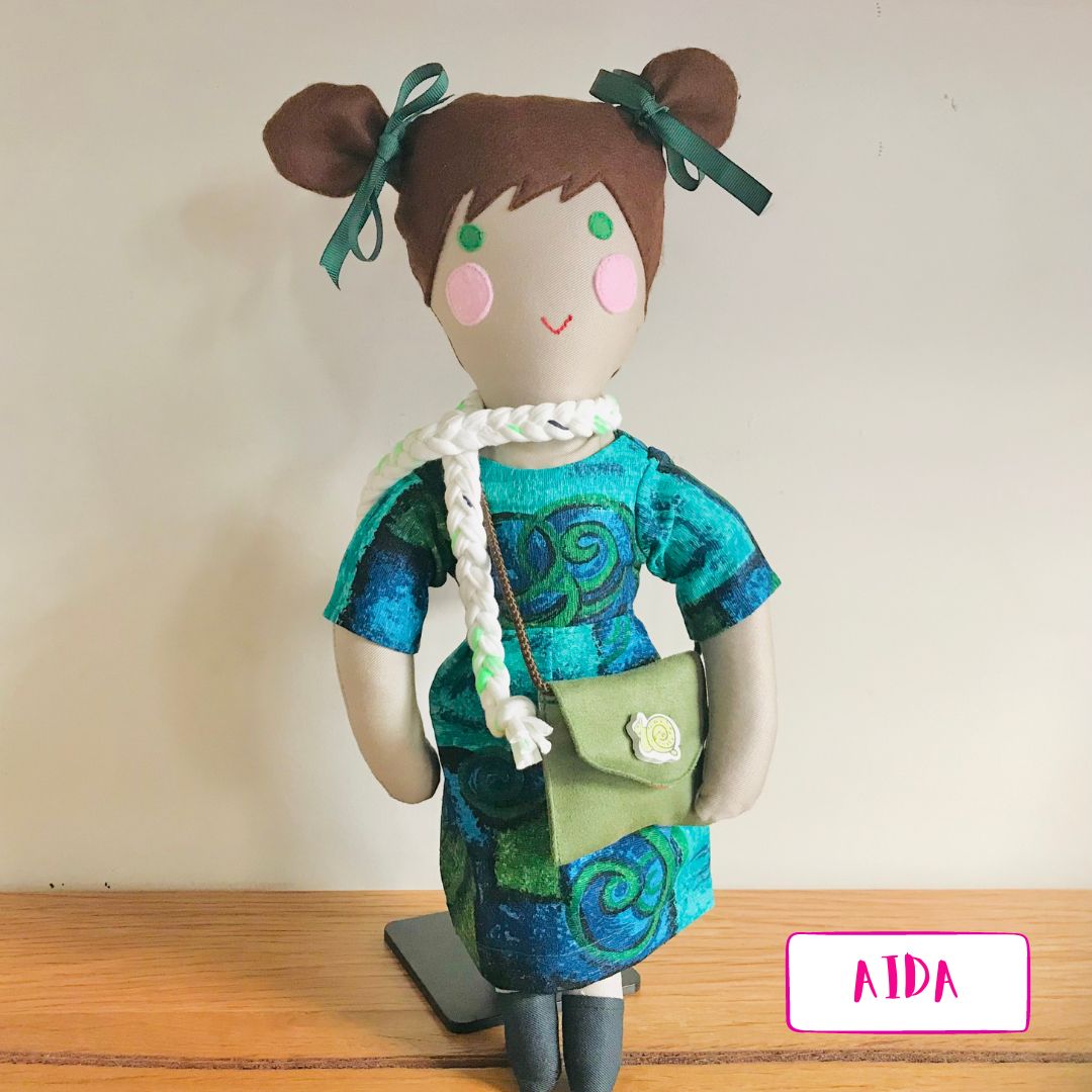 Handmade One-Of-A-Kind Best Friends Cloth Dolls