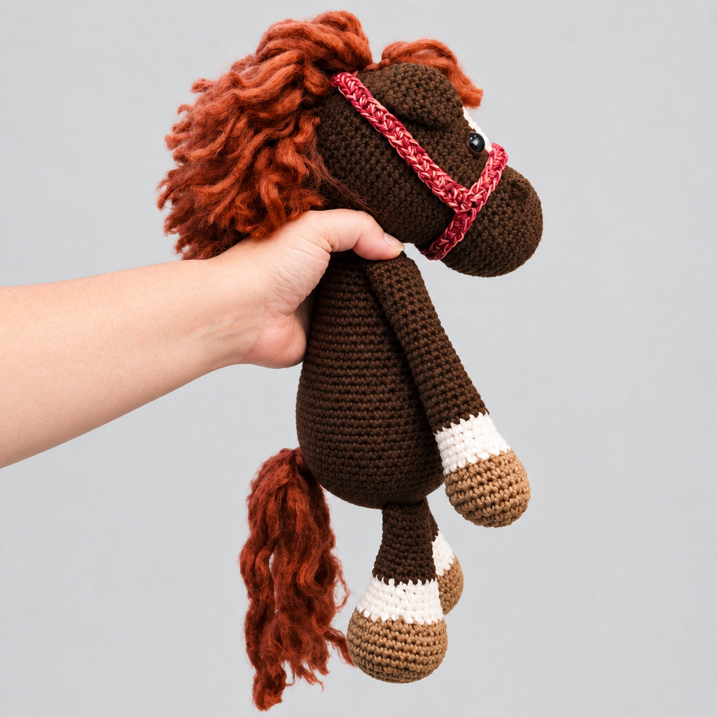 Horse Crochet Toy