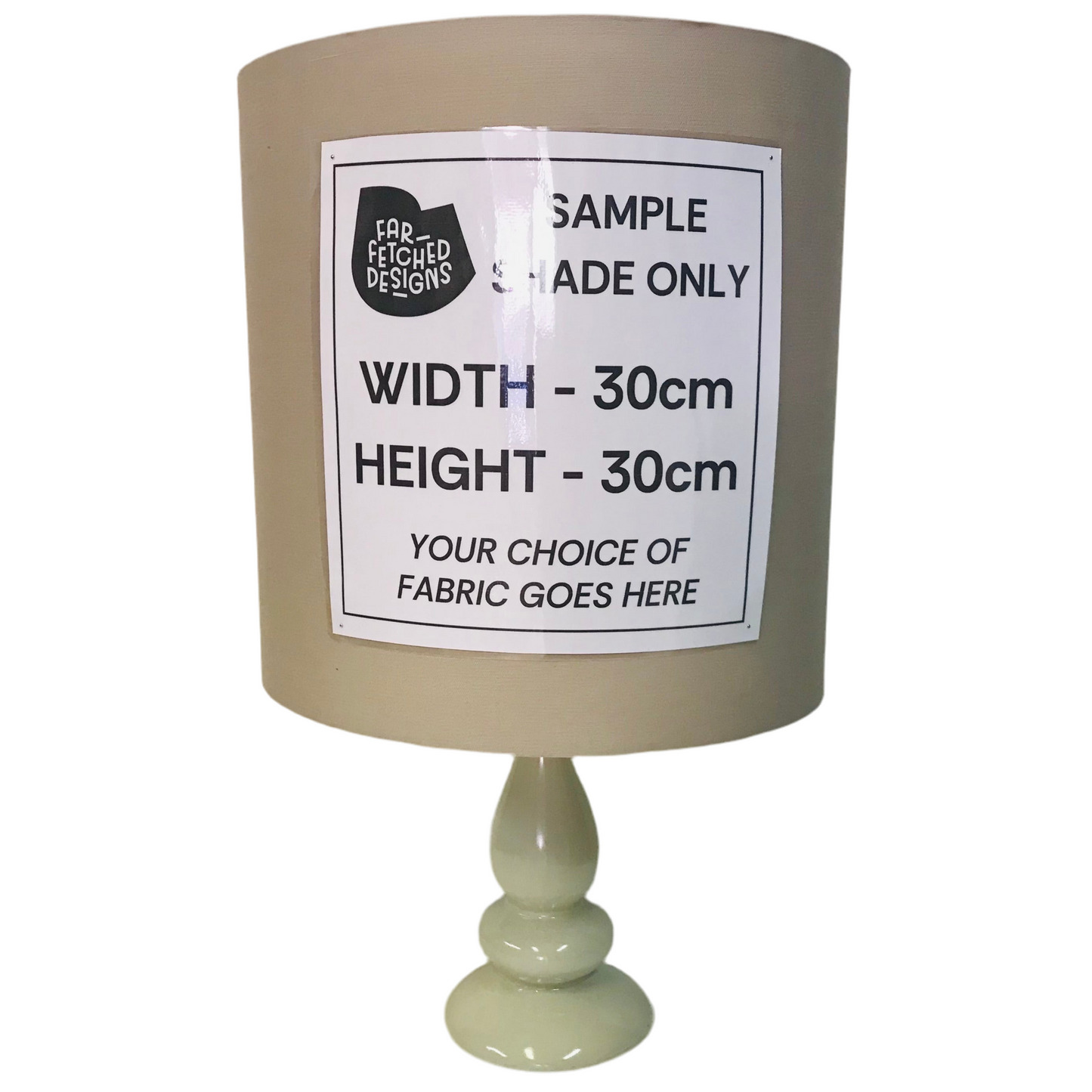 Lamp Base Only - Sage Small Genie Table Lamp