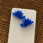 Novelty Studs Earrings - Graphic Acrylic