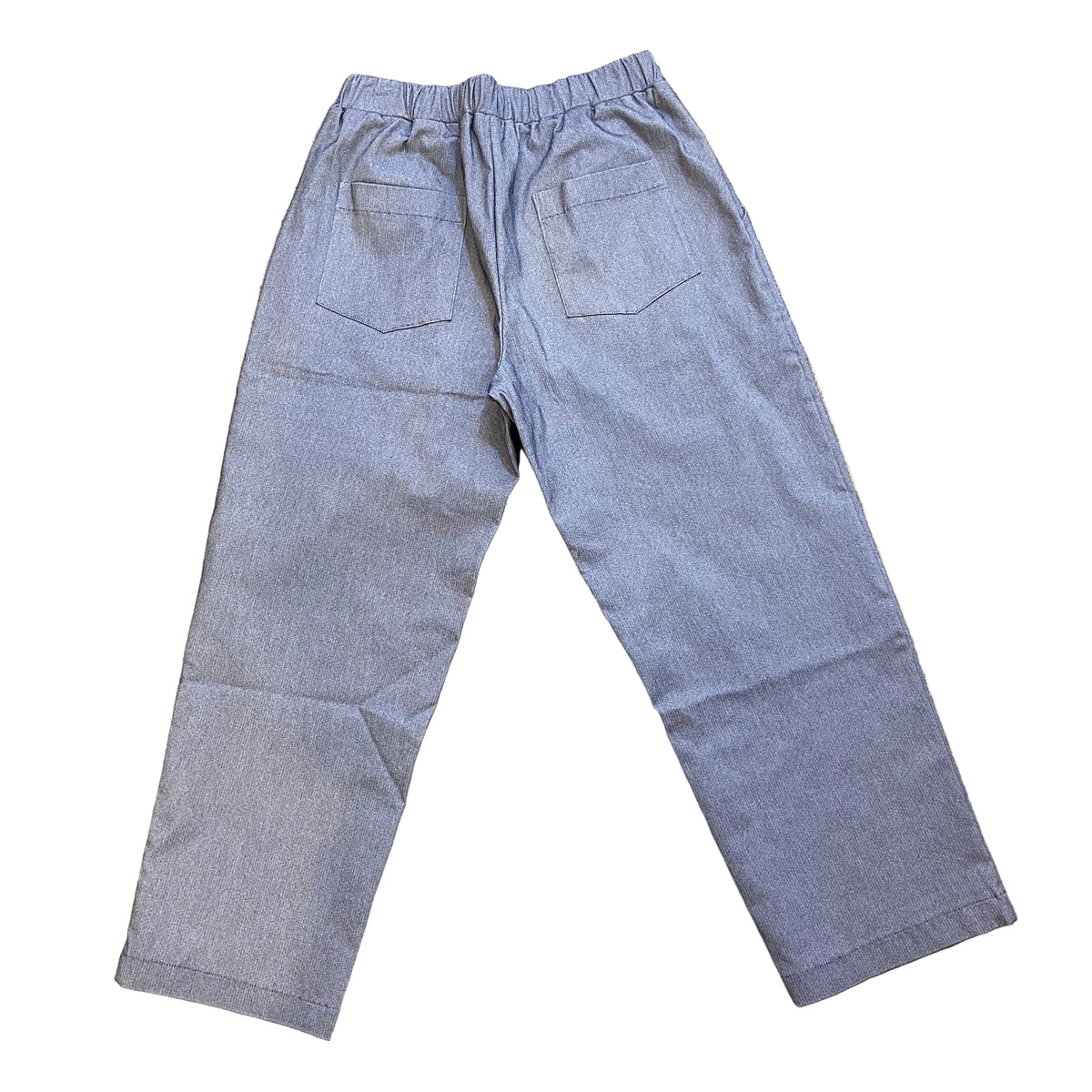 Women's Handmade Pants - Sky Herringbone