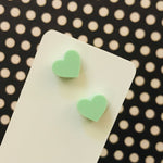 Novelty Studs Earrings - Graphic Acrylic