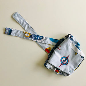 Baby Toddler Summer Romper - Upcycled Vintage Cars