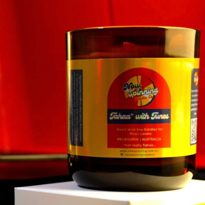Candles for Music Lovers - Tahaa with Tunes