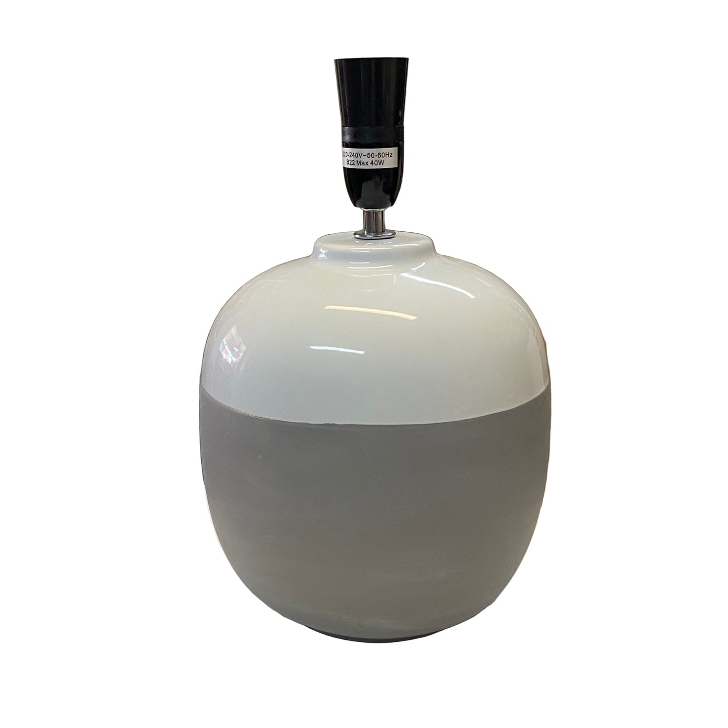 Two-Toned Ceramic Table Lamp with Birdie Paradise Shade