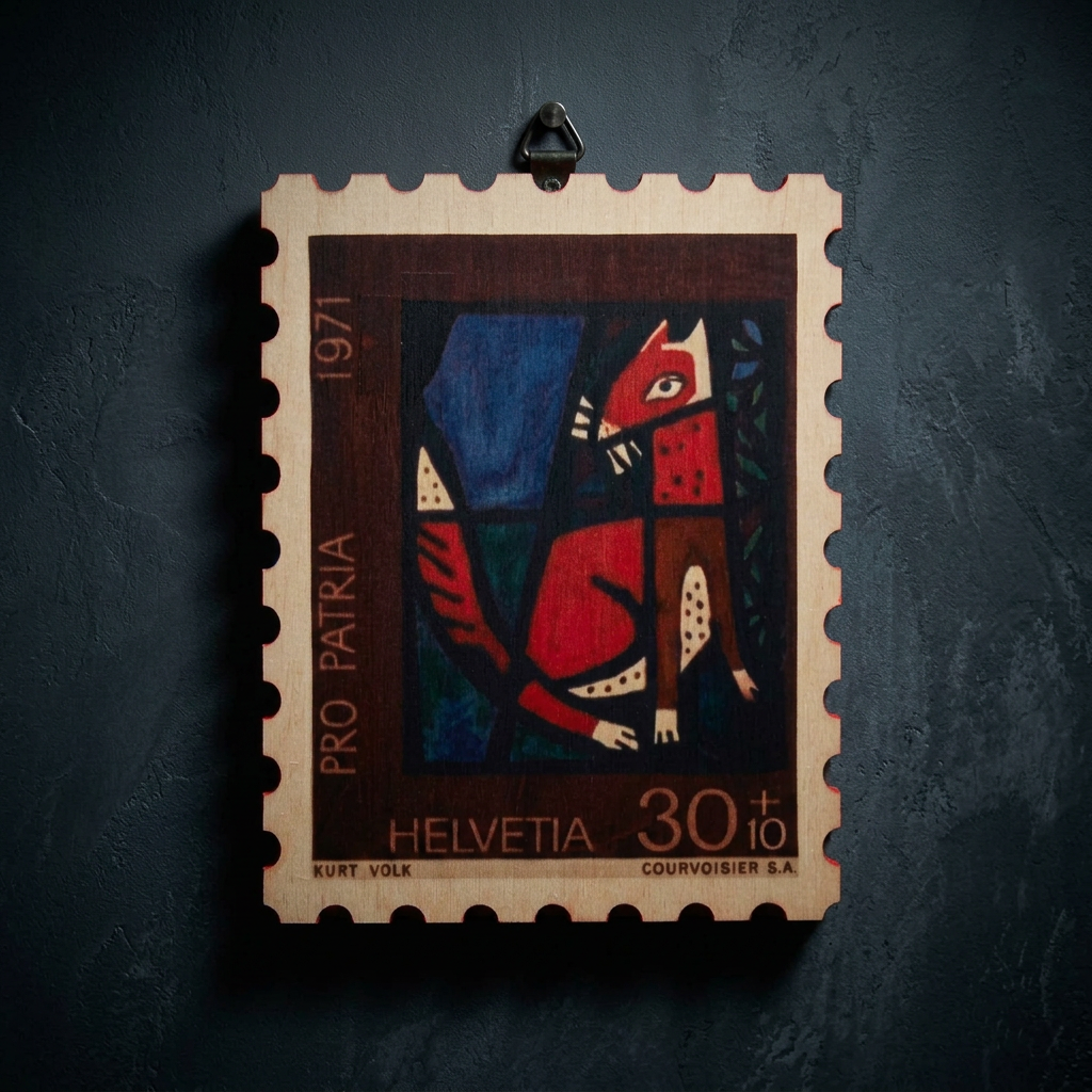 Wooden Stamp Hanging Art Pieces