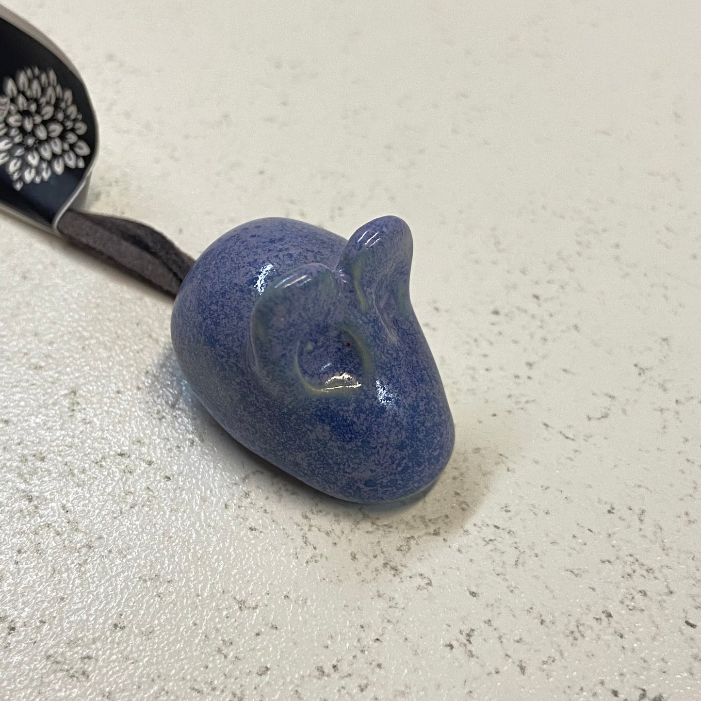 Handthrown Pottery Book Bunny Bookmark