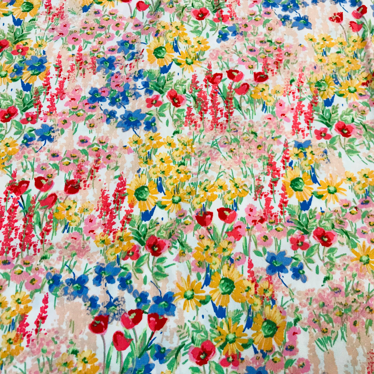 Custom Lamp Shade only - Wild Flower Patch