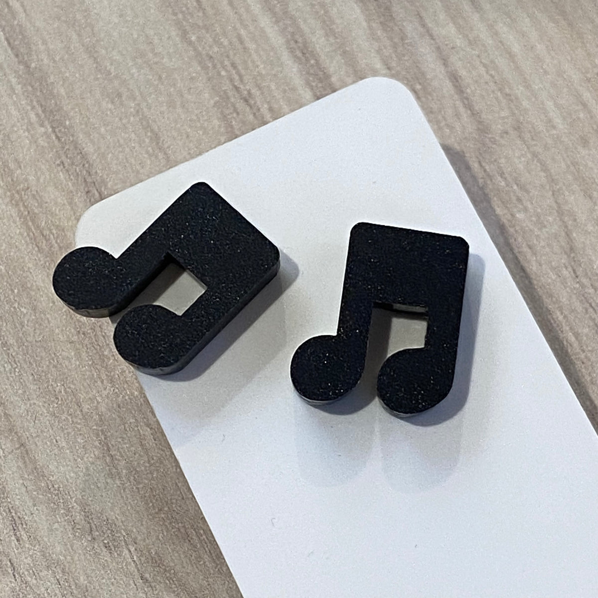 Novelty Studs Earrings - Graphic Acrylic