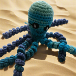 Octopus Crochet Toy - 100% cotton for Premmies & Newborns