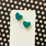 Novelty Studs Earrings - Graphic Acrylic