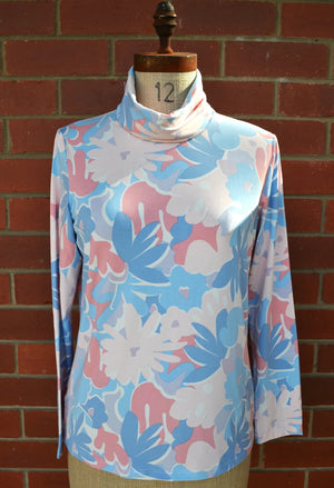 Women's Handmade Skivvi - Blue Blooms