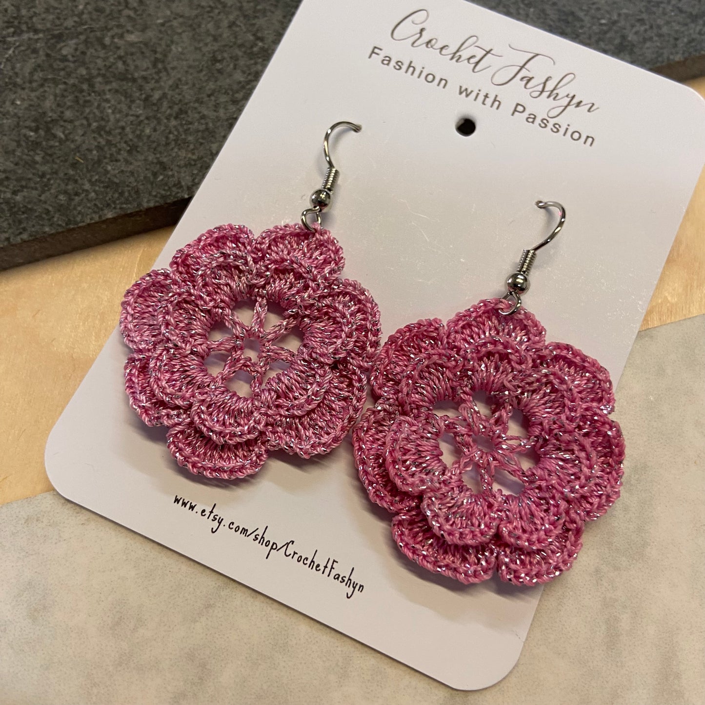 Handcrafted Crochet Earrings