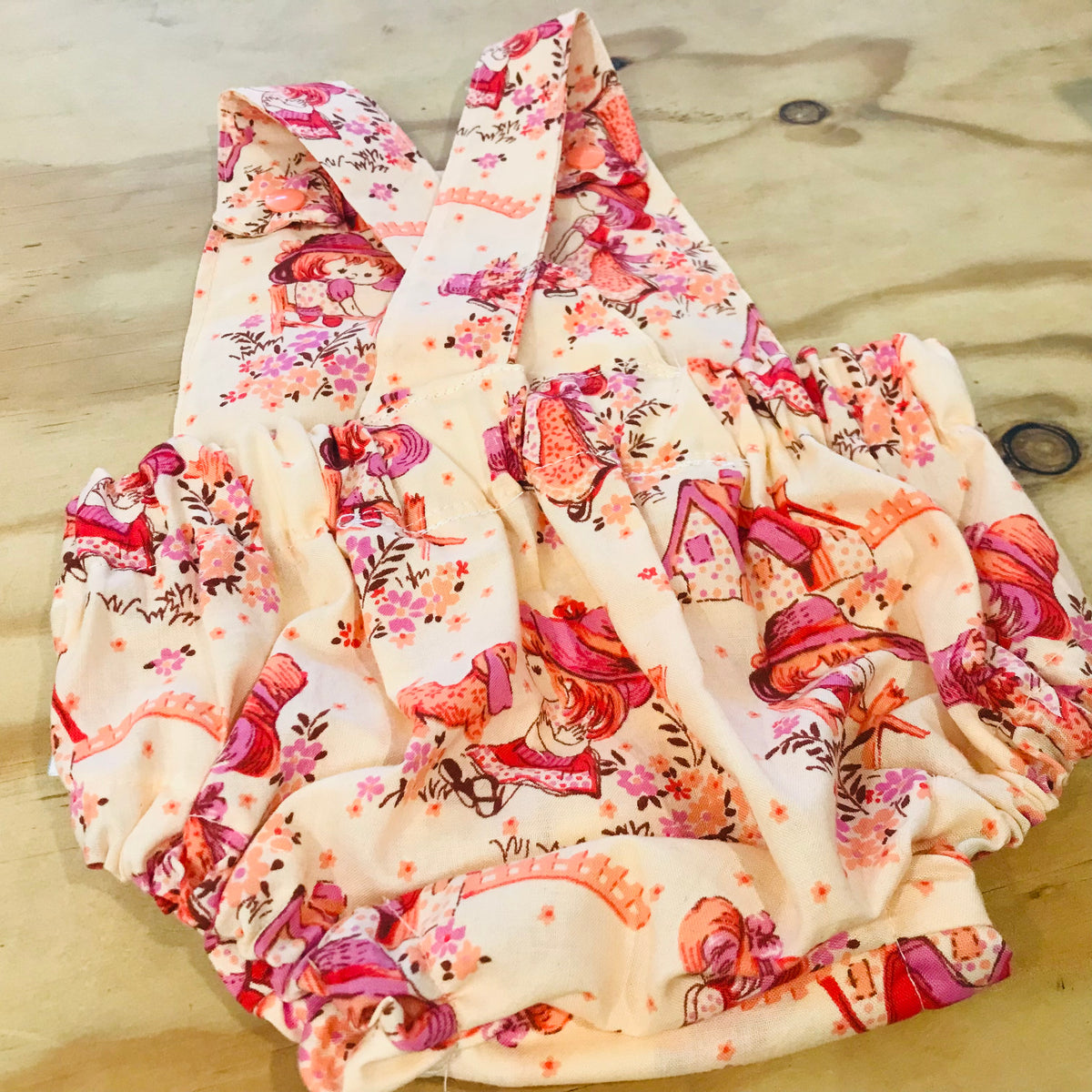 Baby Toddler Summer Romper - Peachy Prairie