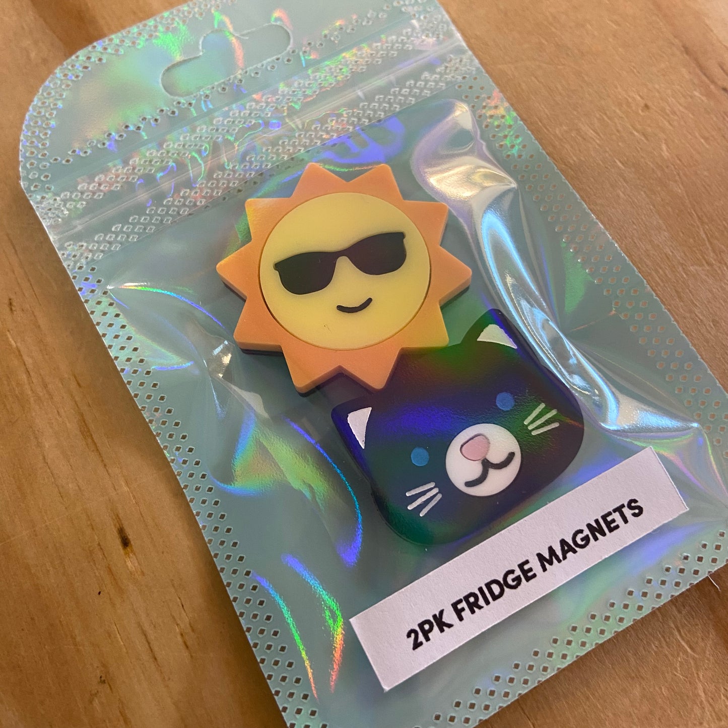 Acrylic Animal Fridge Magnets (packs of 2)