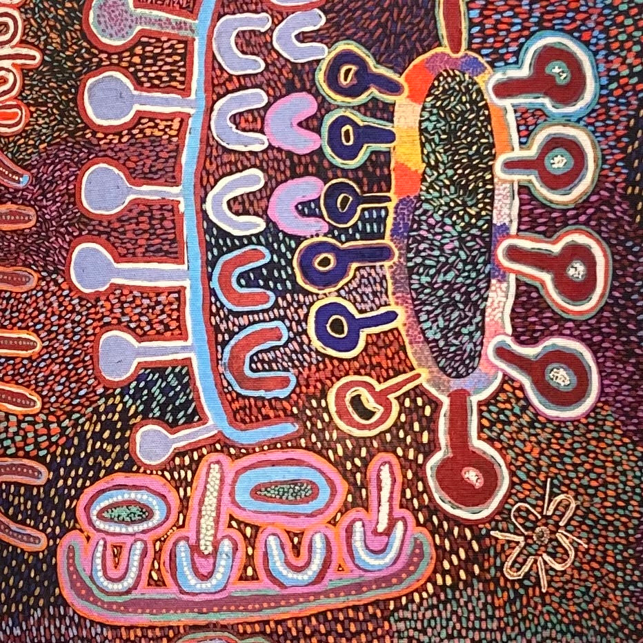 MCM Icy Grey Ceramic Table Lamp with Water Dreaming Shade