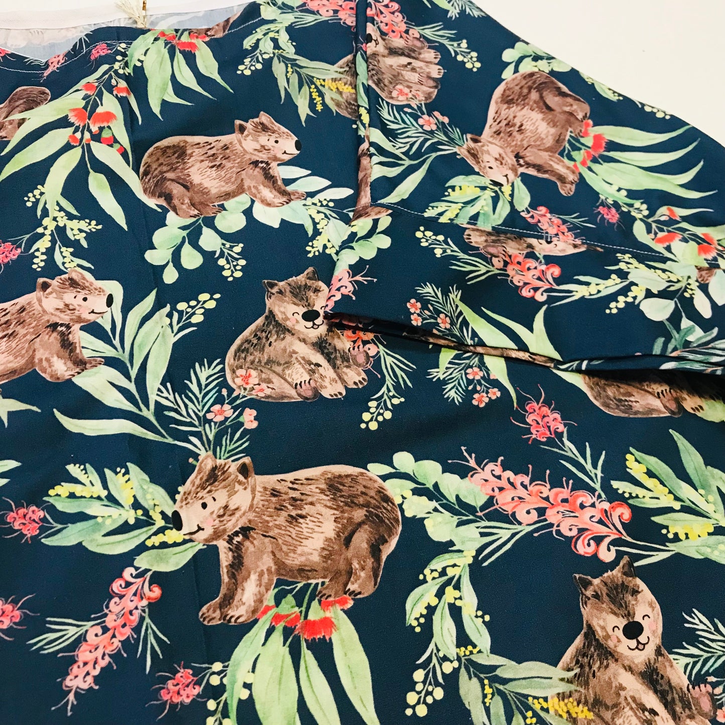 Handmade Women’s Box Top - Wombats (M/L)