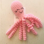 Octopus Crochet Toy - 100% cotton for Premmies & Newborns