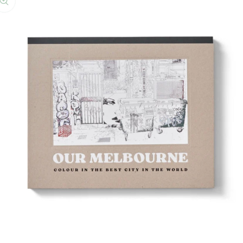 Melbourne Colouring Book