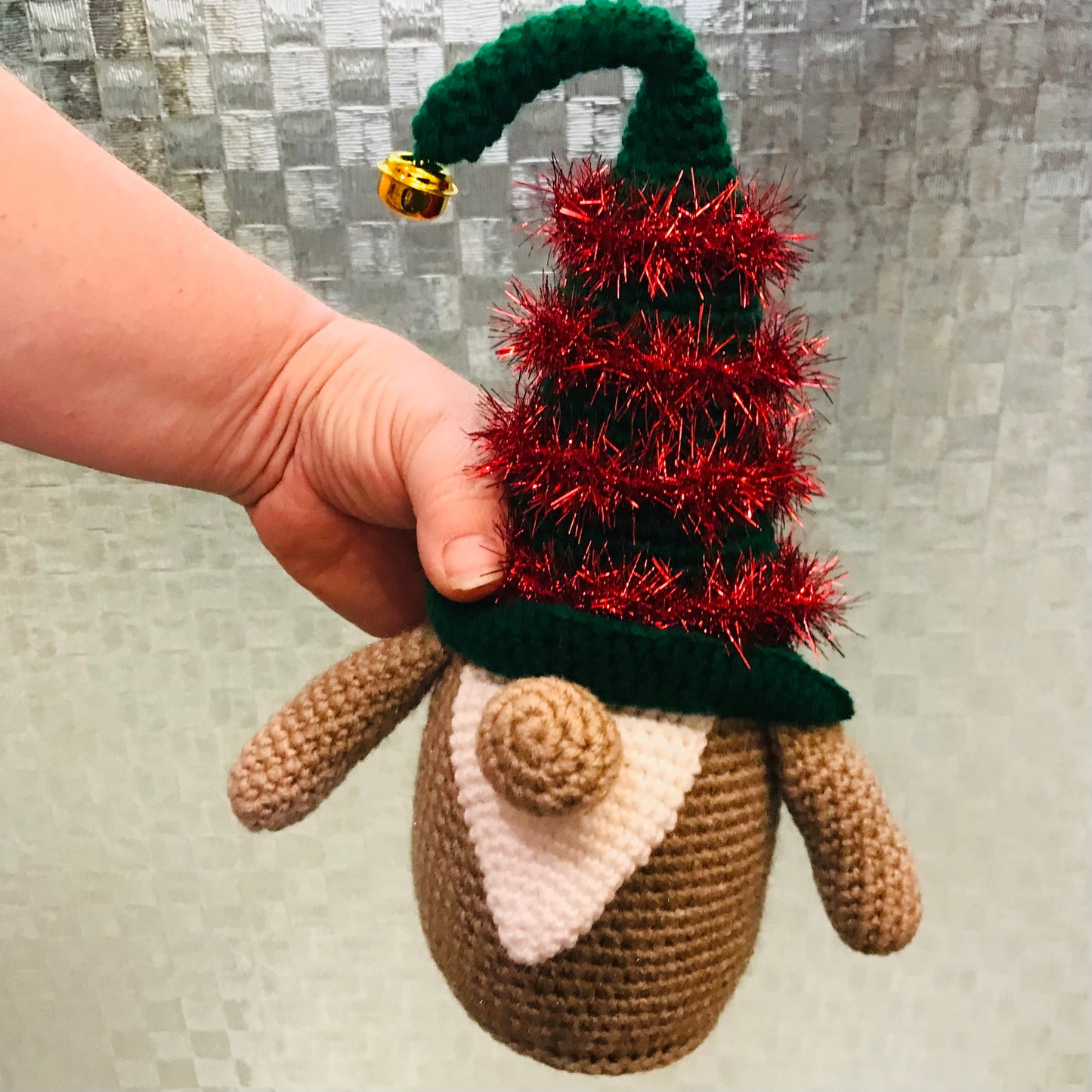 Christmas Shelf Elf Crochet Toy