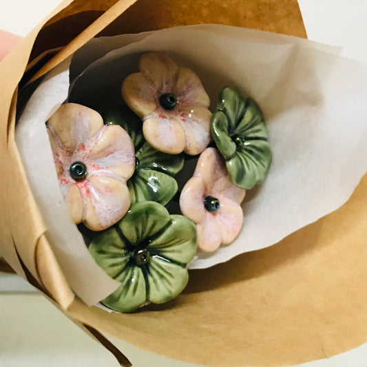 Handthrown Ceramic Forever Posies