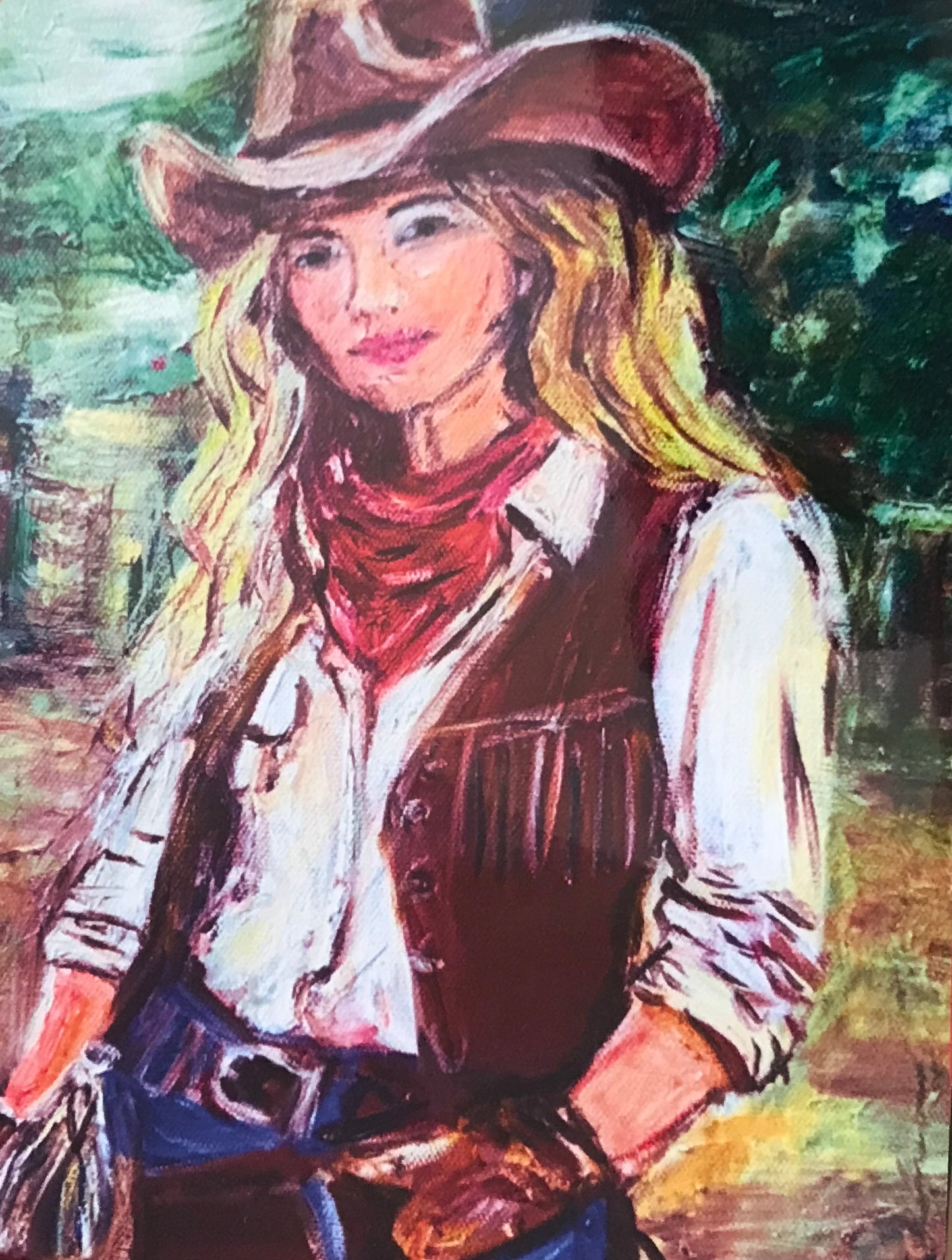 Art Blank Greeting Cards