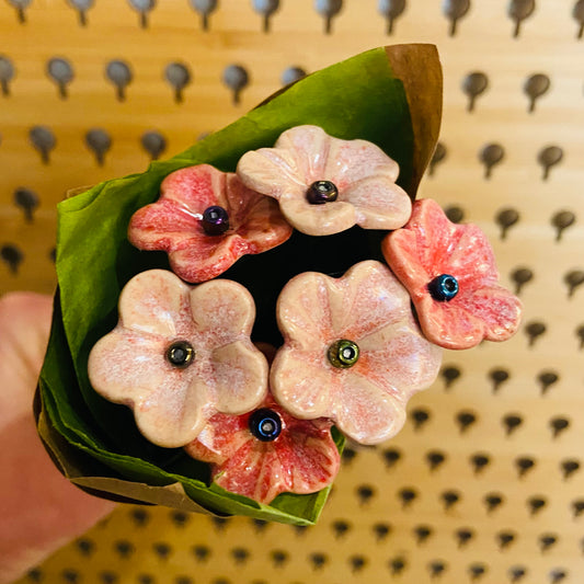 Handthrown Ceramic Forever Posies