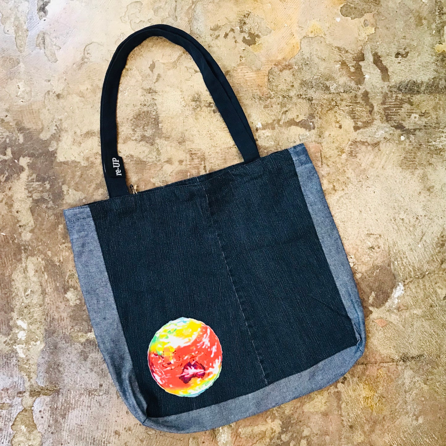 Hottest Earth Climate Change Up-Cycled Handmade Denim Tote Bags