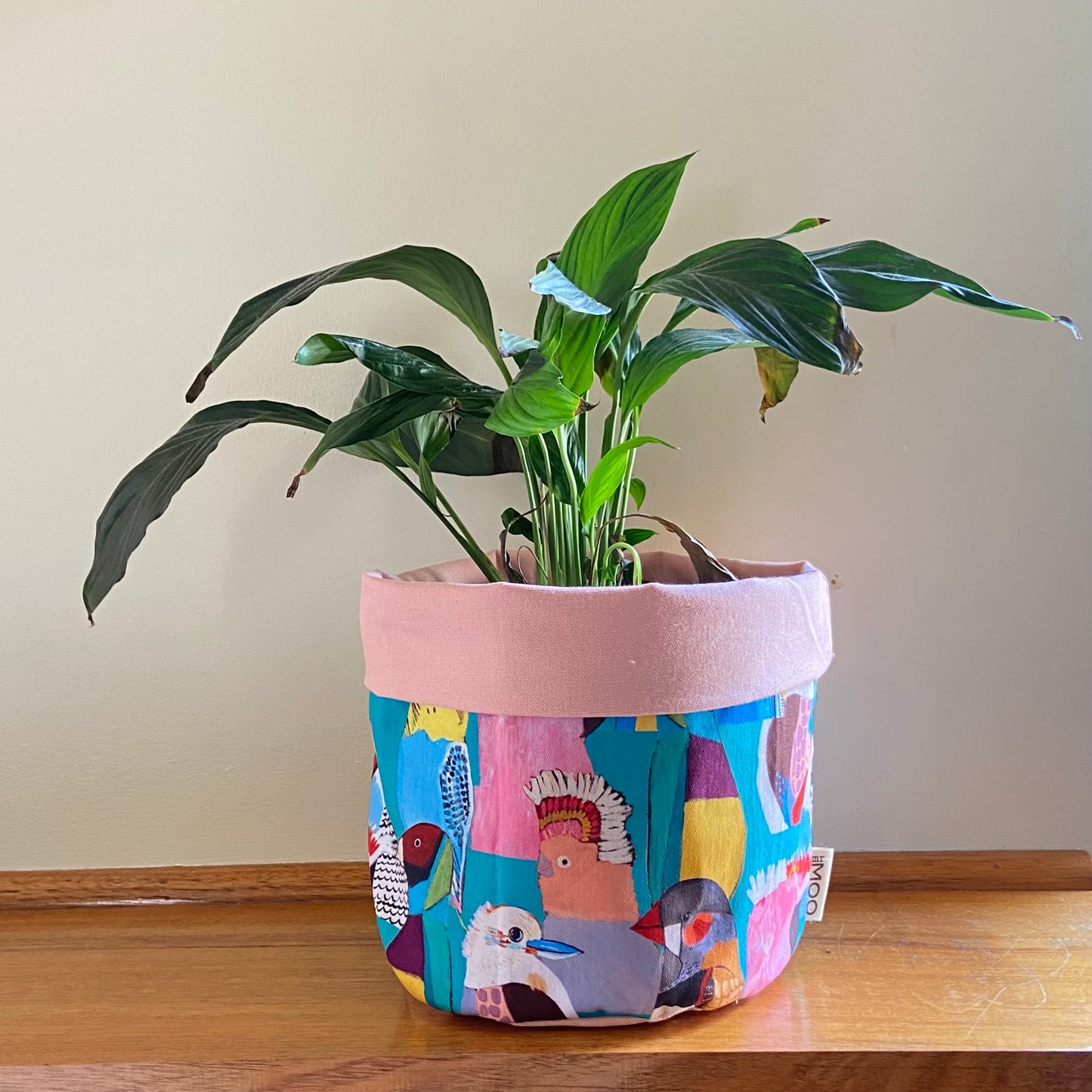 Fabric Pouch / Pot Plant Cover (medium)