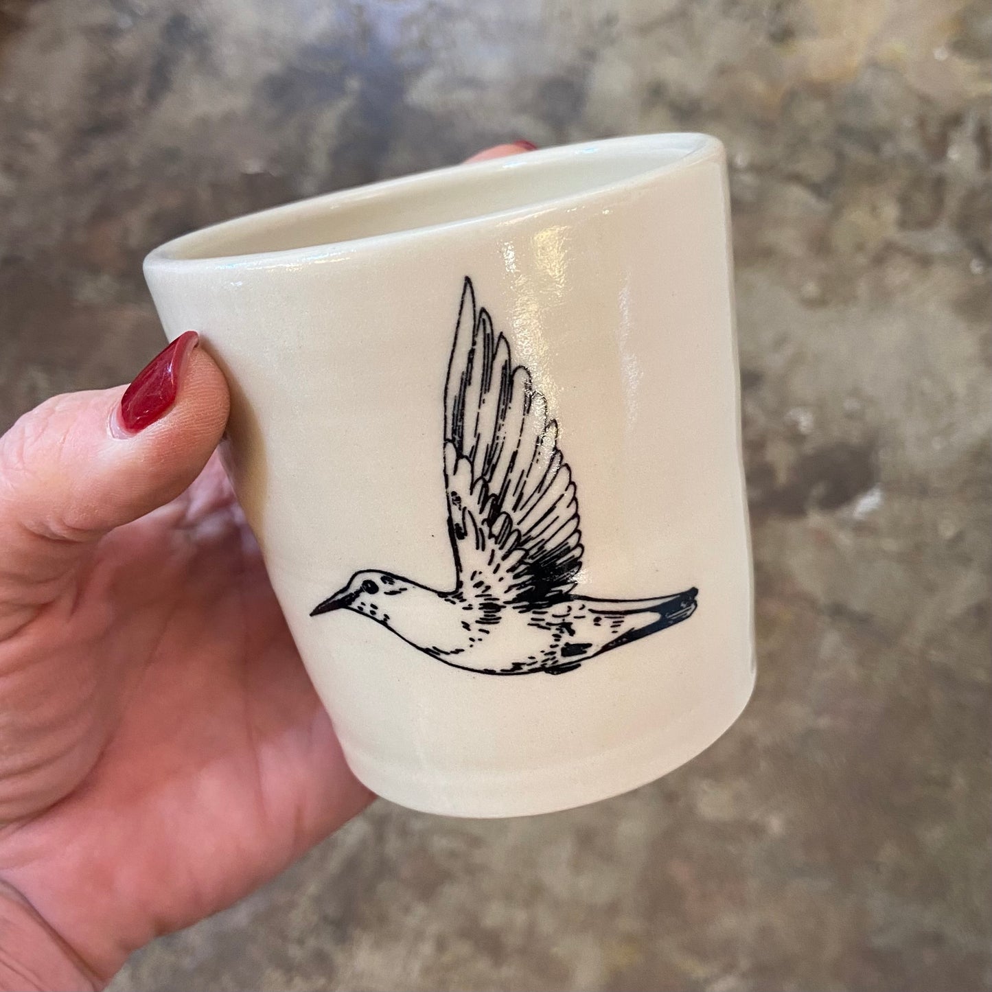 Handmade Pottery Hug Mugs