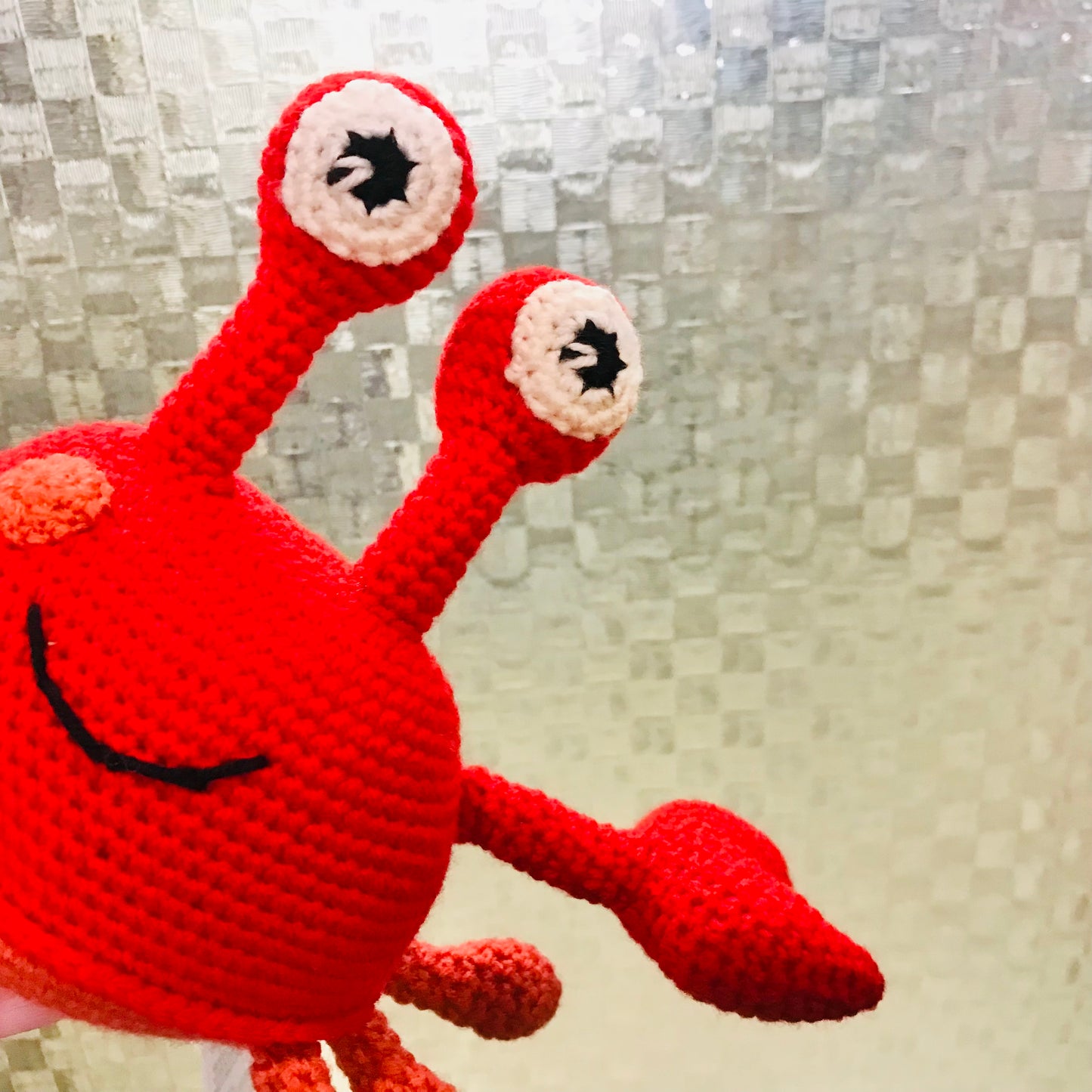 Crab Crochet Toy