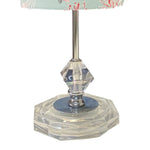 Ornate Table Lamp with Galahs on Mint Shade