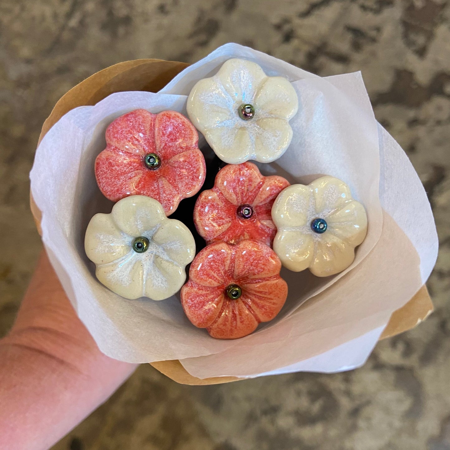 Handthrown Ceramic Forever Posies