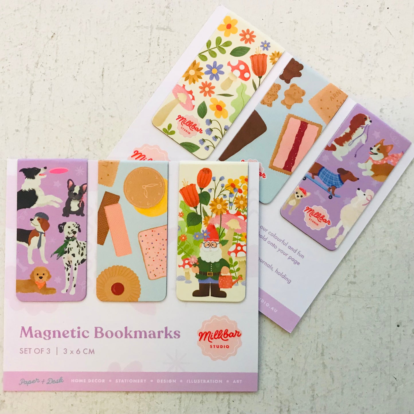 Illustrated Magnetic Bookmark