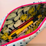 Pencil Case Cosmetic Zip Pouch