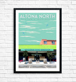 Vintage Poster - Altona North Altona Fresh Second Ave Grocer