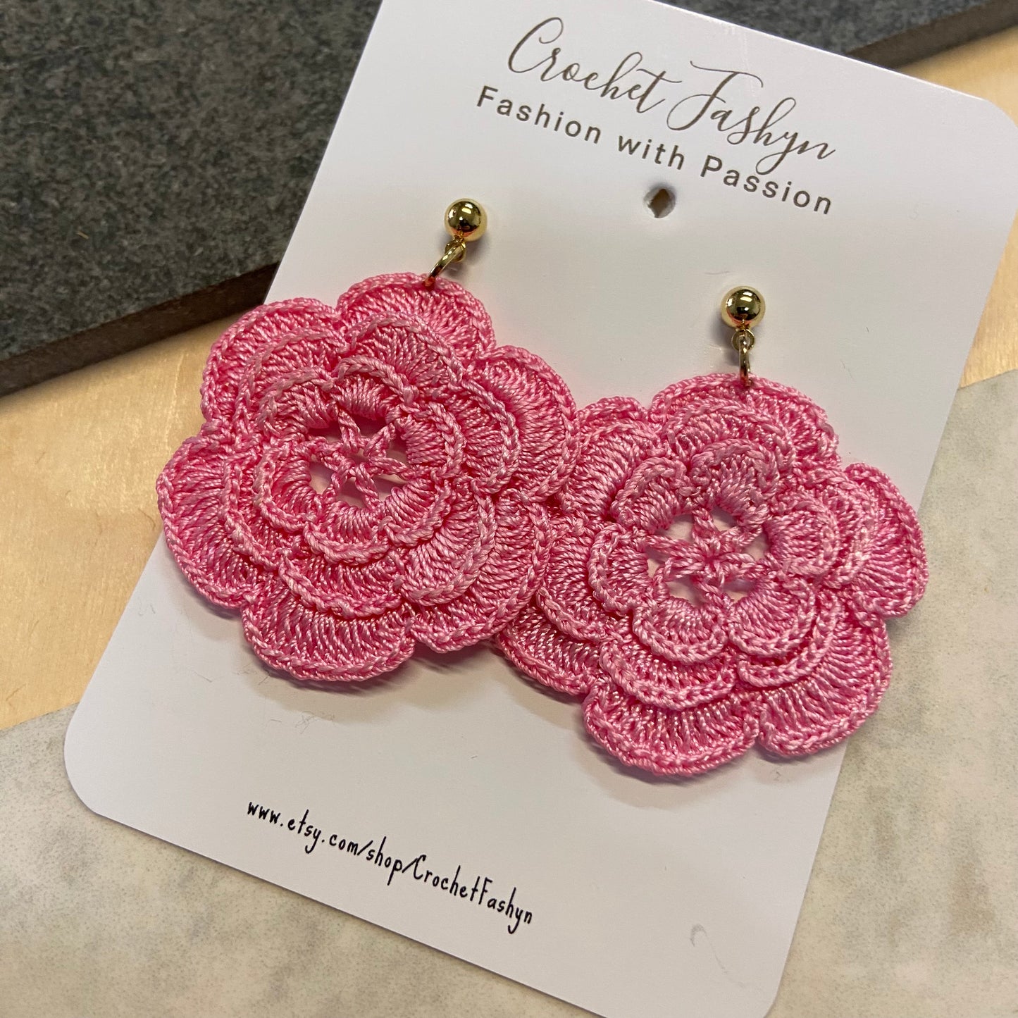 Handcrafted Crochet Earrings