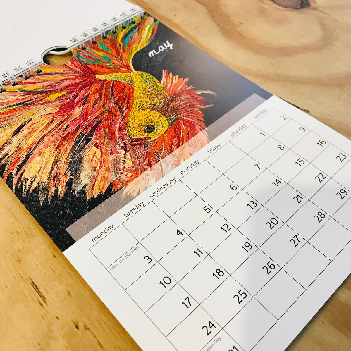 2027 Art Calendar by Melissa Baldrey Brown (A5)
