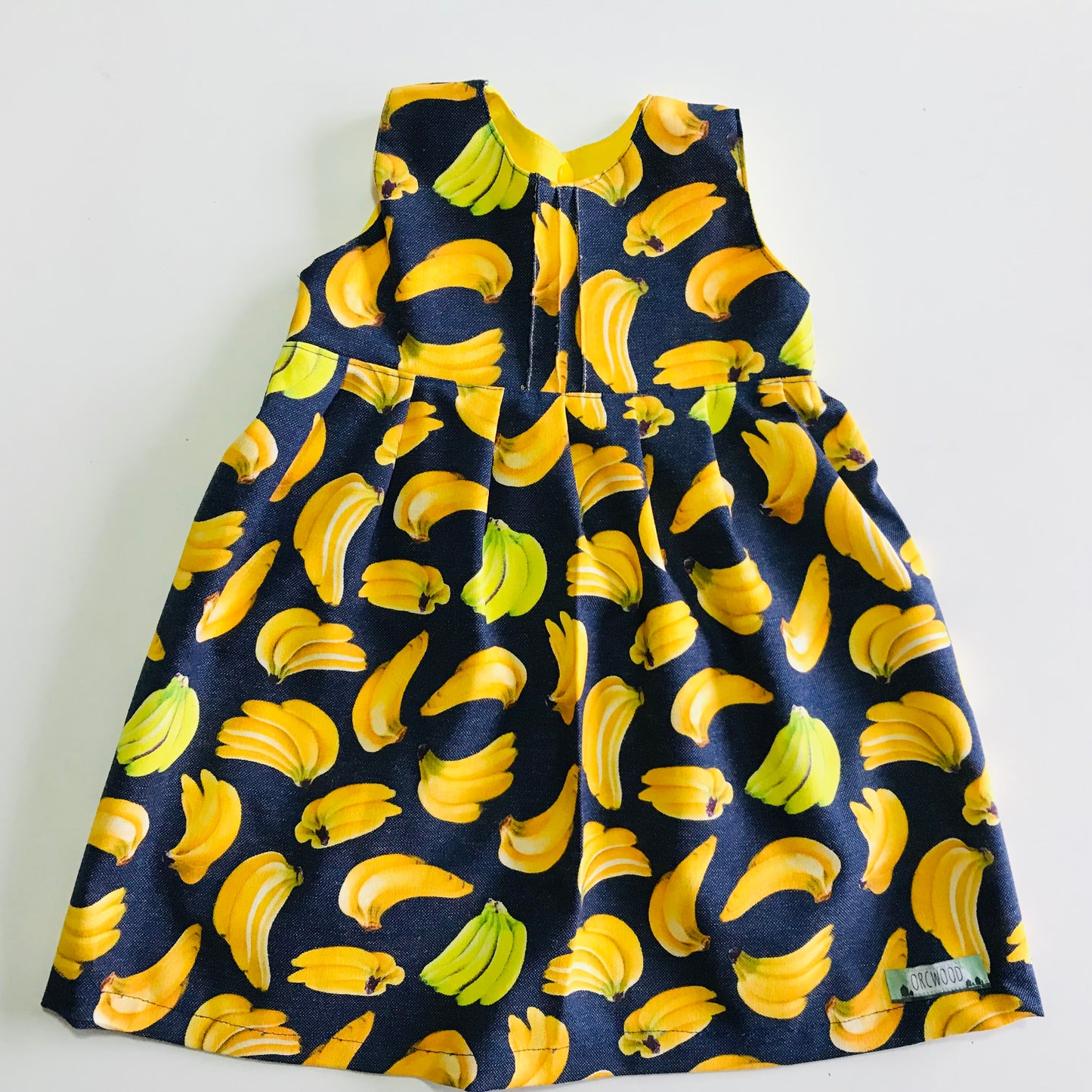 Girls empire handmade dress - Bananas