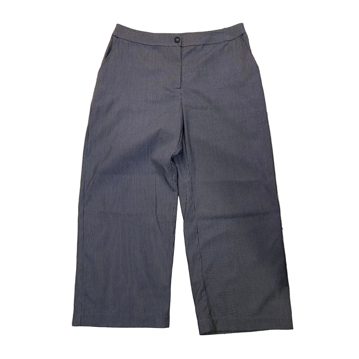 Women's Handmade Wide Legged Pants - Pinstripe