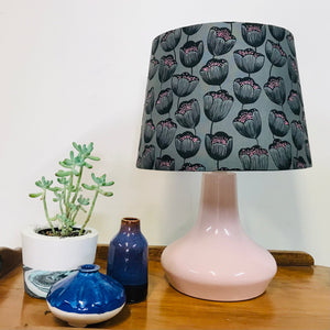 Custom Lamp Shade only - Charcoal Buds
